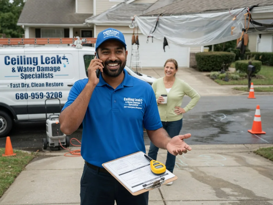Ceiling Leak Cleanup Kearny, AZ FAQs